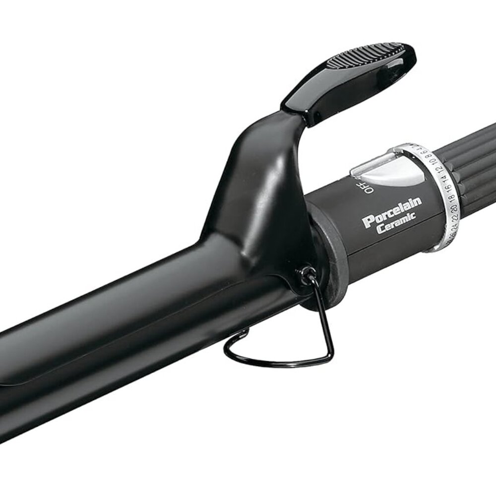 BaByliss Pro Spring Curling Iron, Porcelain Ceramic Professional